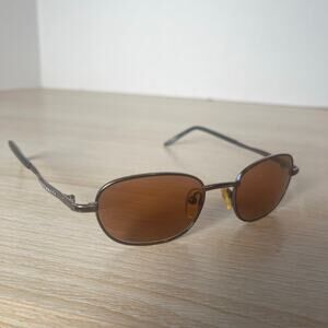 Serengeti 6469 Sunglasses Silver/Bronze Metal READ Vintage